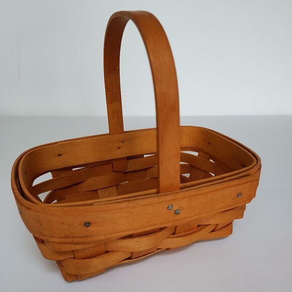 2001 Longaberger Mini Handled Basket - Picture 16 of 16